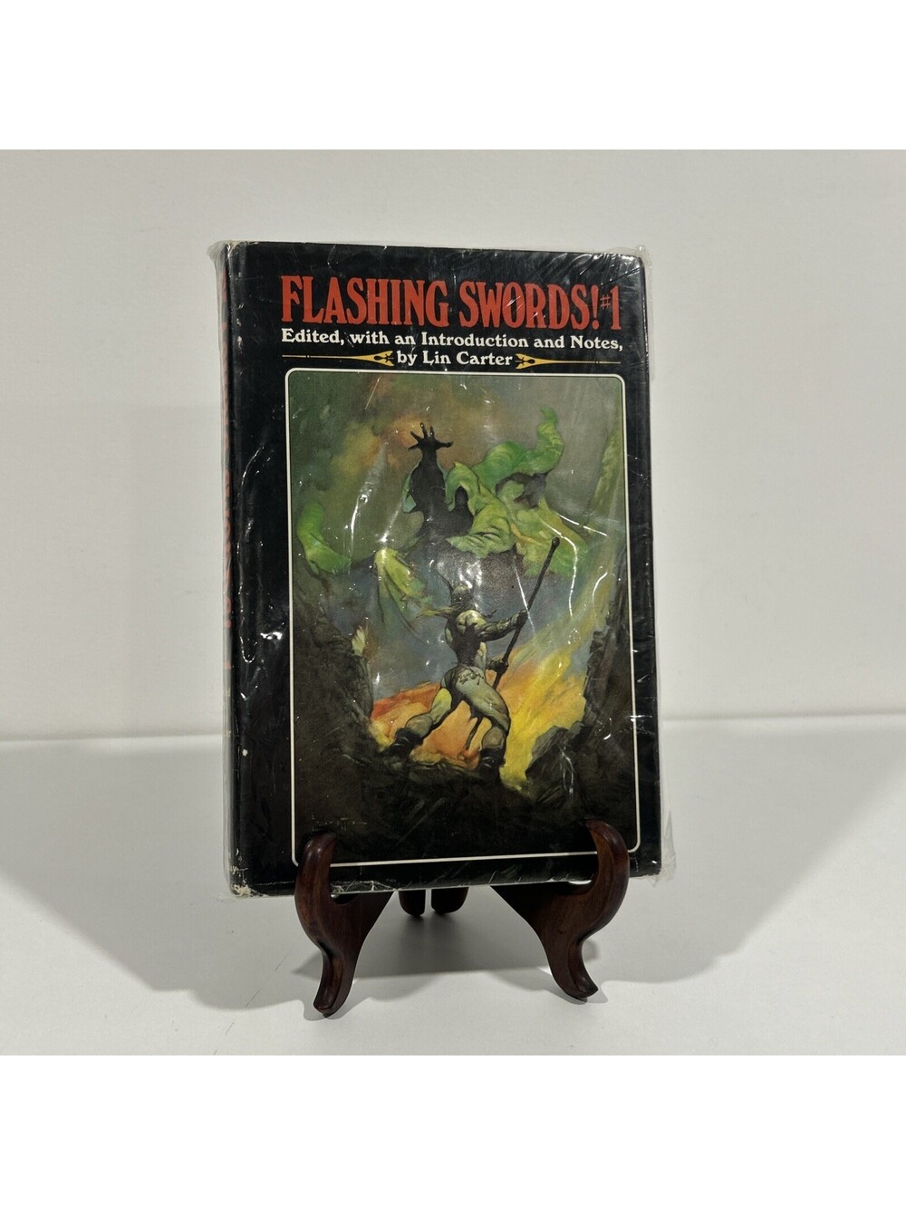Flashing Swords #1 1973 Lin Carter Science Fiction Book Club Hardcover